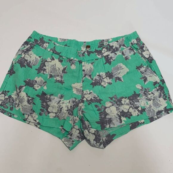 Kut from the Kloth Linen Floral Short - Picture 1 of 8